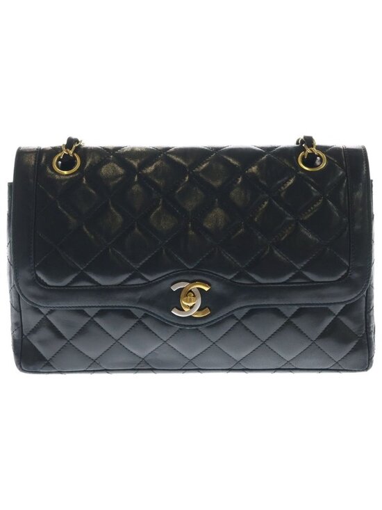 Chanel Handbags - ★SOLD★ Chanel Quilted Limited Edition Double Flap Chain Shoulder Bag 2-Way Black